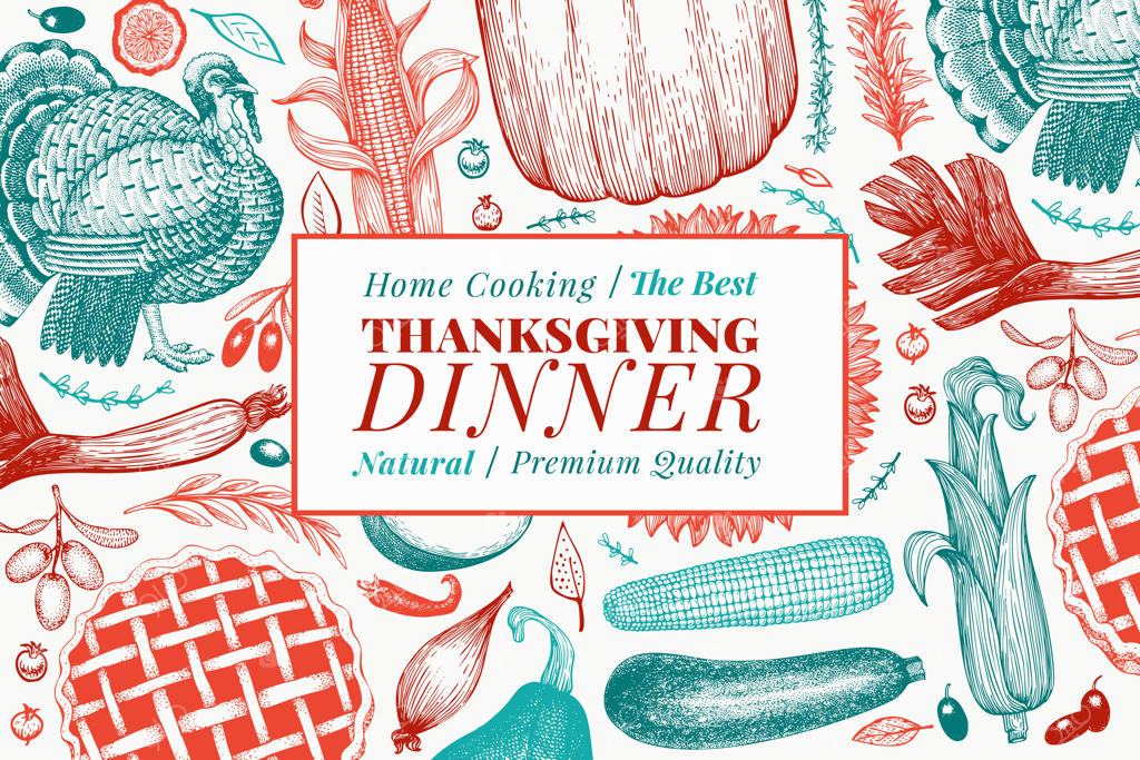 بنر روز شکرگزاری مبارک