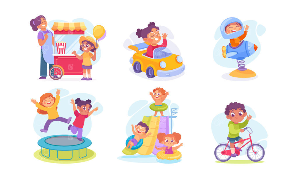 فعالیت‌های شاد کودکان در تصاویر زنده و رنگارنگ را کشف کنید