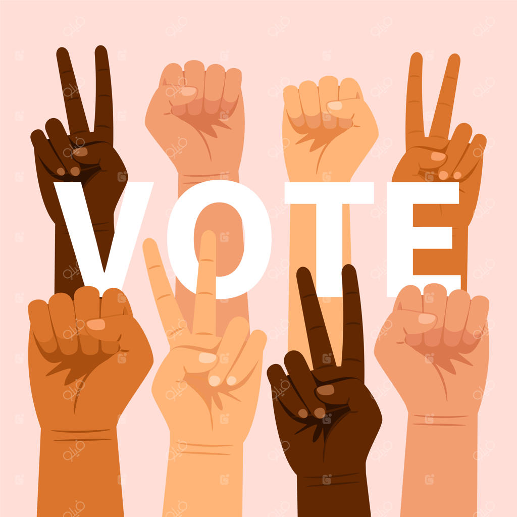 حروف‌نگاری کلمه رأی با اشارات دست