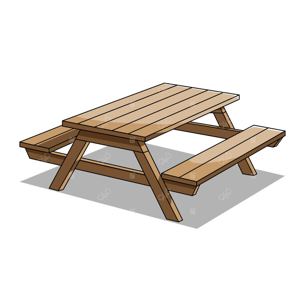 تصویر میز باغ