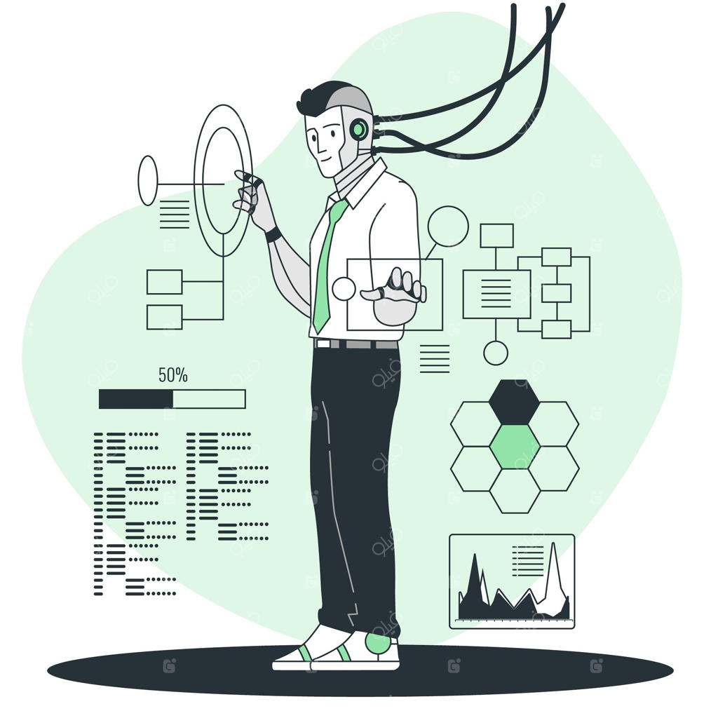 تصویرسازی از مفهوم سایبورگ