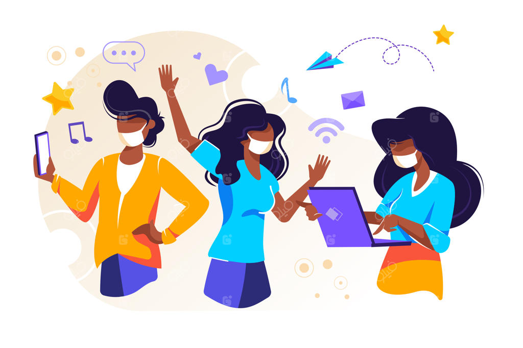 تصویرسازی رابط کاربری پرداخت موبایلی با سبک فلت