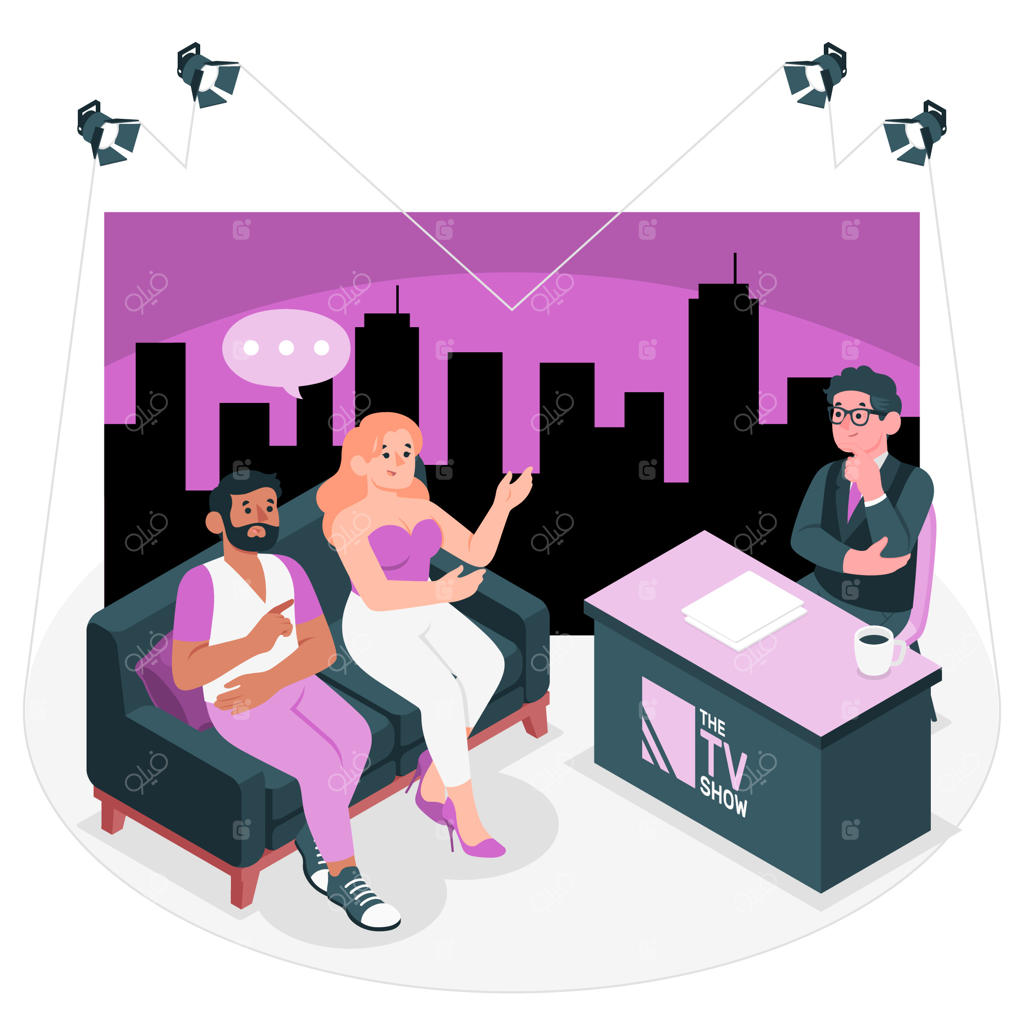 تصویرسازی ایده برنامه تلویزیونی