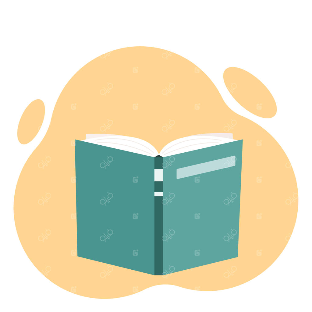 کتاب باز با جلد و صفحات نمایان؛ مفهوم آموزش، رشد، دانش، کتابخانه و یادگیری