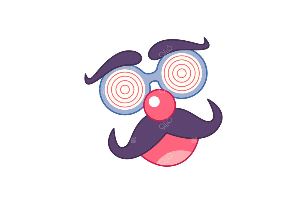 طراحی استیکر تخت دروغ اول آوریل