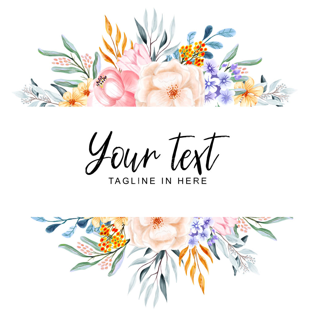 قاب‌های گل‌دار زیبا با پس‌زمینه‌های متنوع