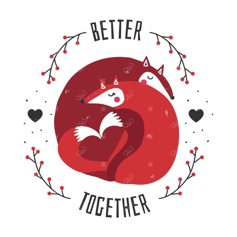 بهتر در کنار هم وکتور