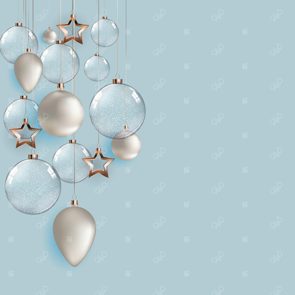 پوسترهای کریسمس مبارک و سال نوی شاد.