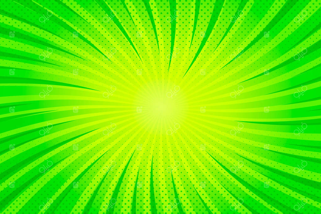 پس‌زمینه با سبک کمیک تخت