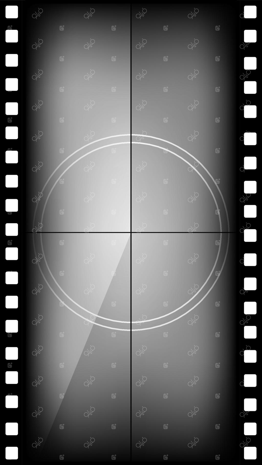 انیمیشن نوار گرانج با اعداد تایمر و قاب؛ شمارش معکوس رترو ۹ در ۱۶ با طرح حلقه فیلم عمودی، سکانس وینتیج برای موشن کلیپ، اینترو دوربین یا شروع پخش تلویزیونی