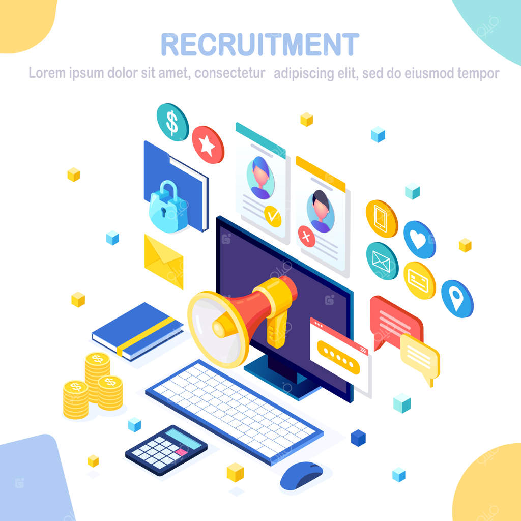 تصویرسازی استخدام منابع انسانی