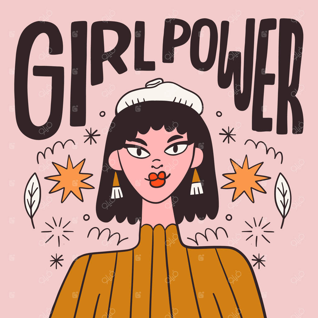 تصویرسازی دست‌ساز به مناسبت روز جهانی زن