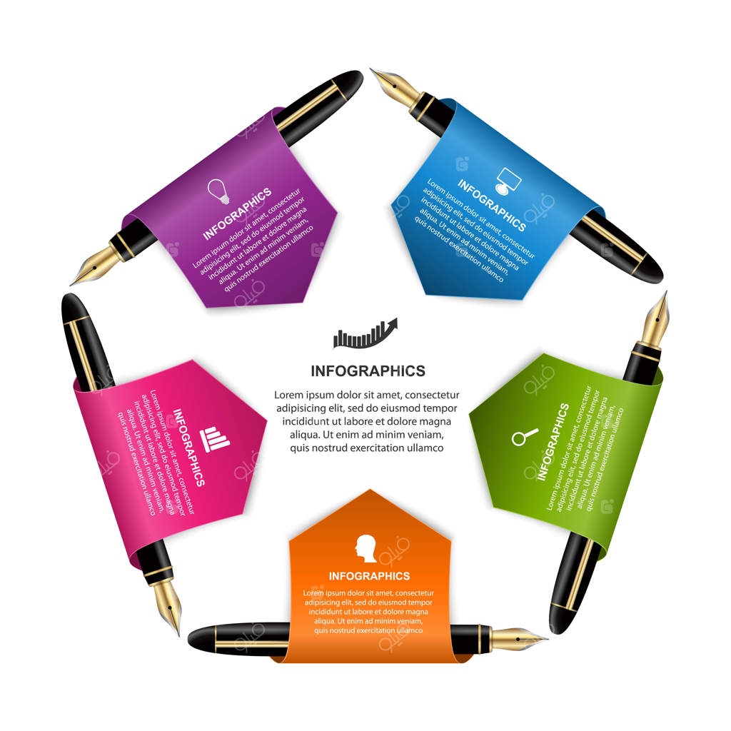 پترن اینفوگرافیک‌های کسب و کار