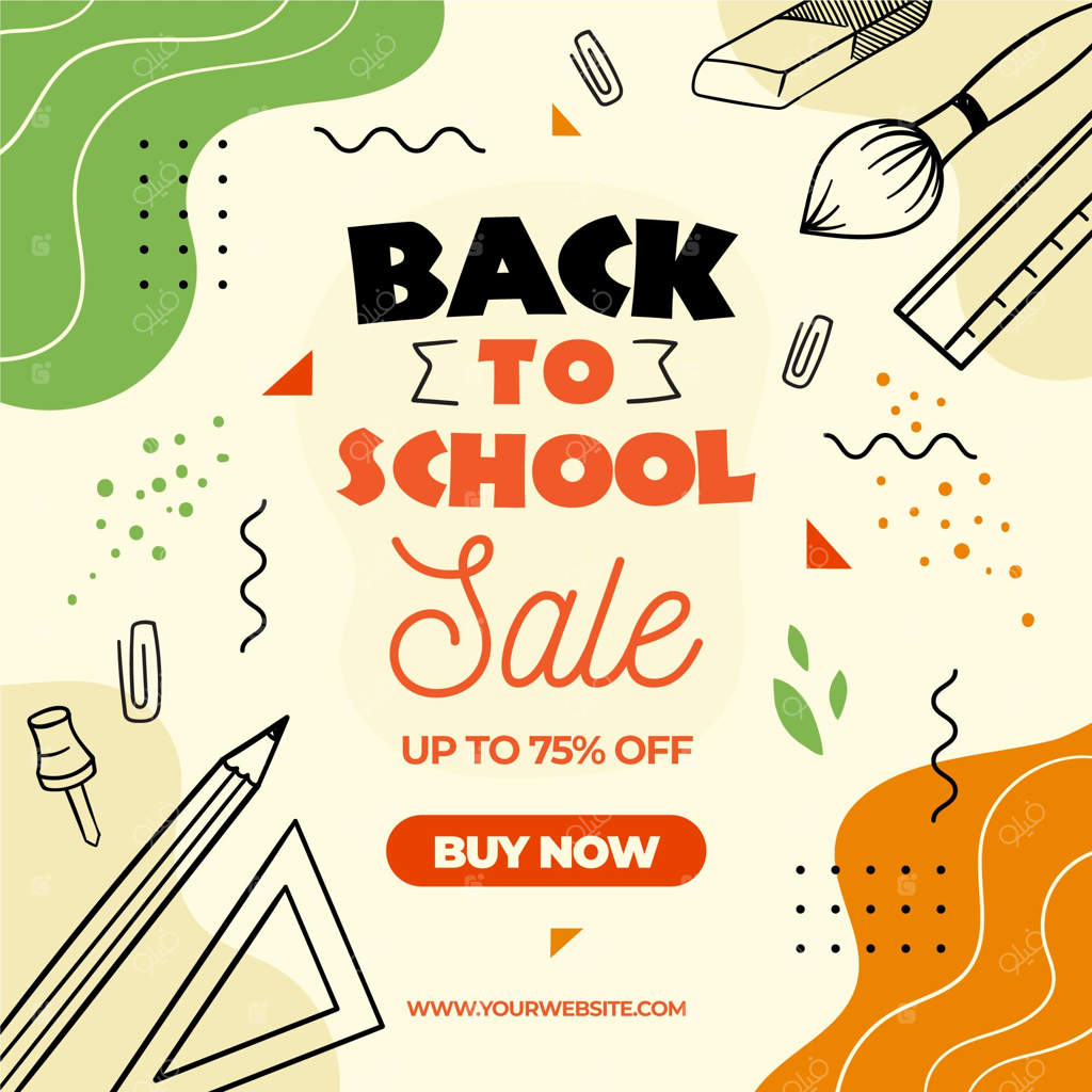 تصویری از تخفیف‌های بازگشت به مدرسه