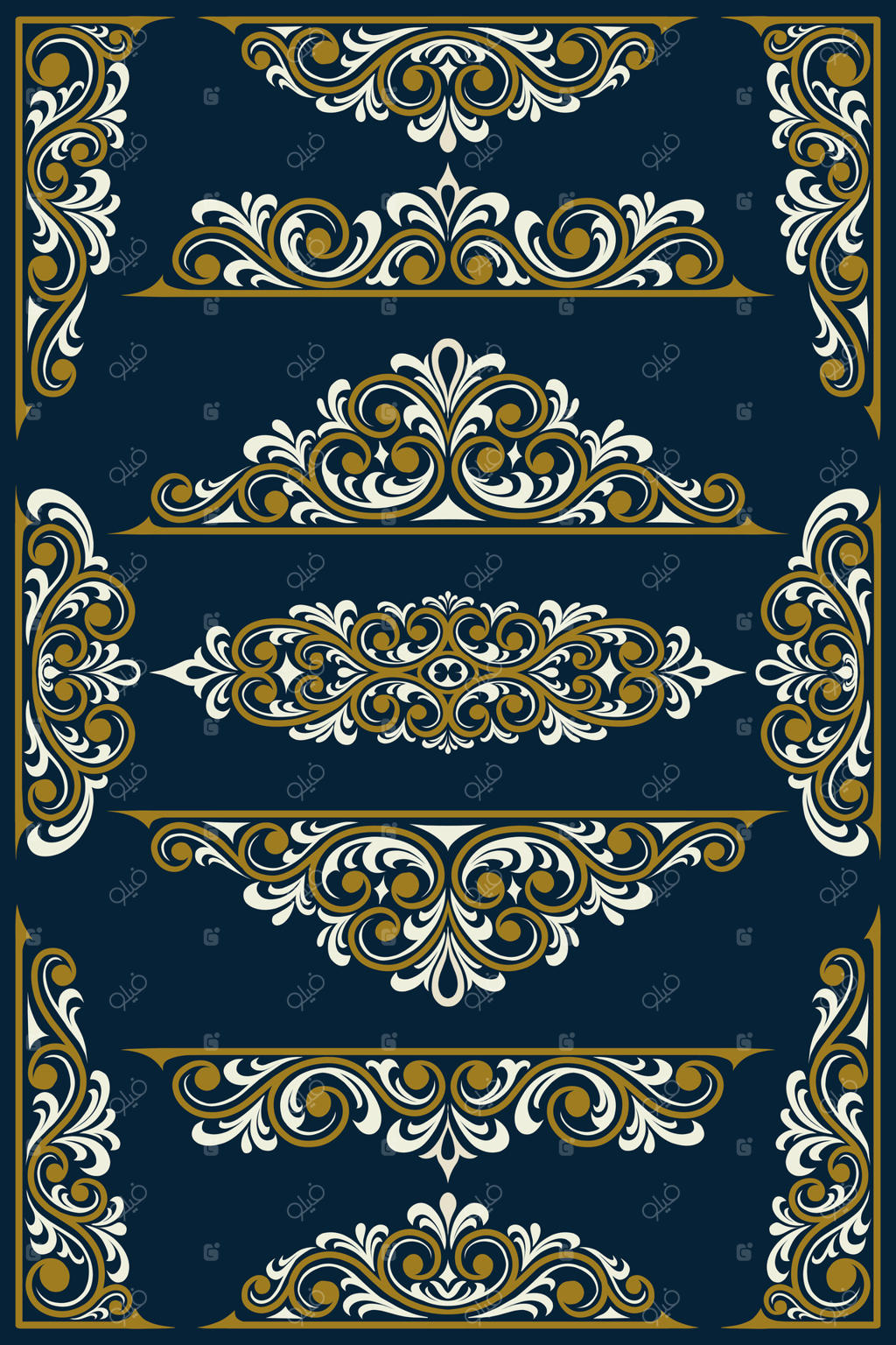 بوردرهای تزئینی شیک برای طراحی