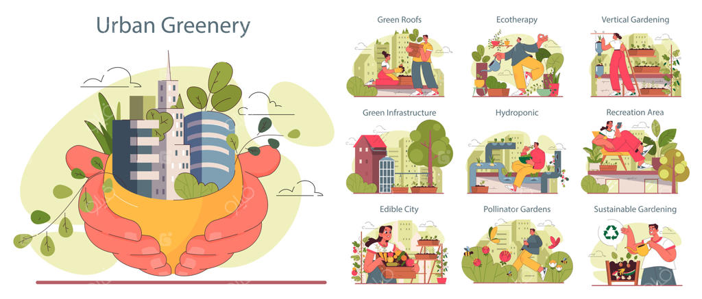 مجموعه کشاورزی و باغبانی شهری؛ شیوه‌های باغبانی در شهر و شخصیت‌ها
