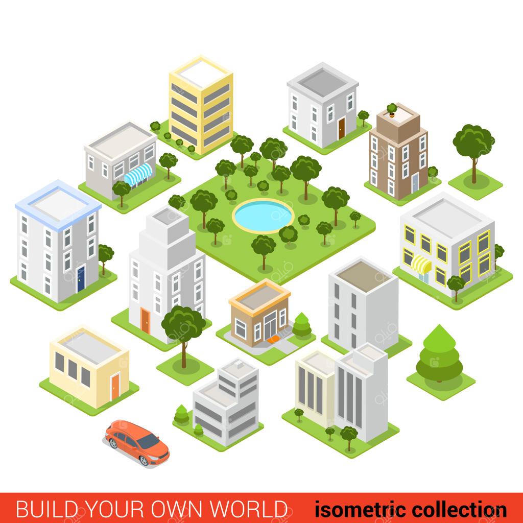 مسطح: مفهوم تصویری ساختمان شهری و خوابگاه دانشجویی در ناحیه مسکونی