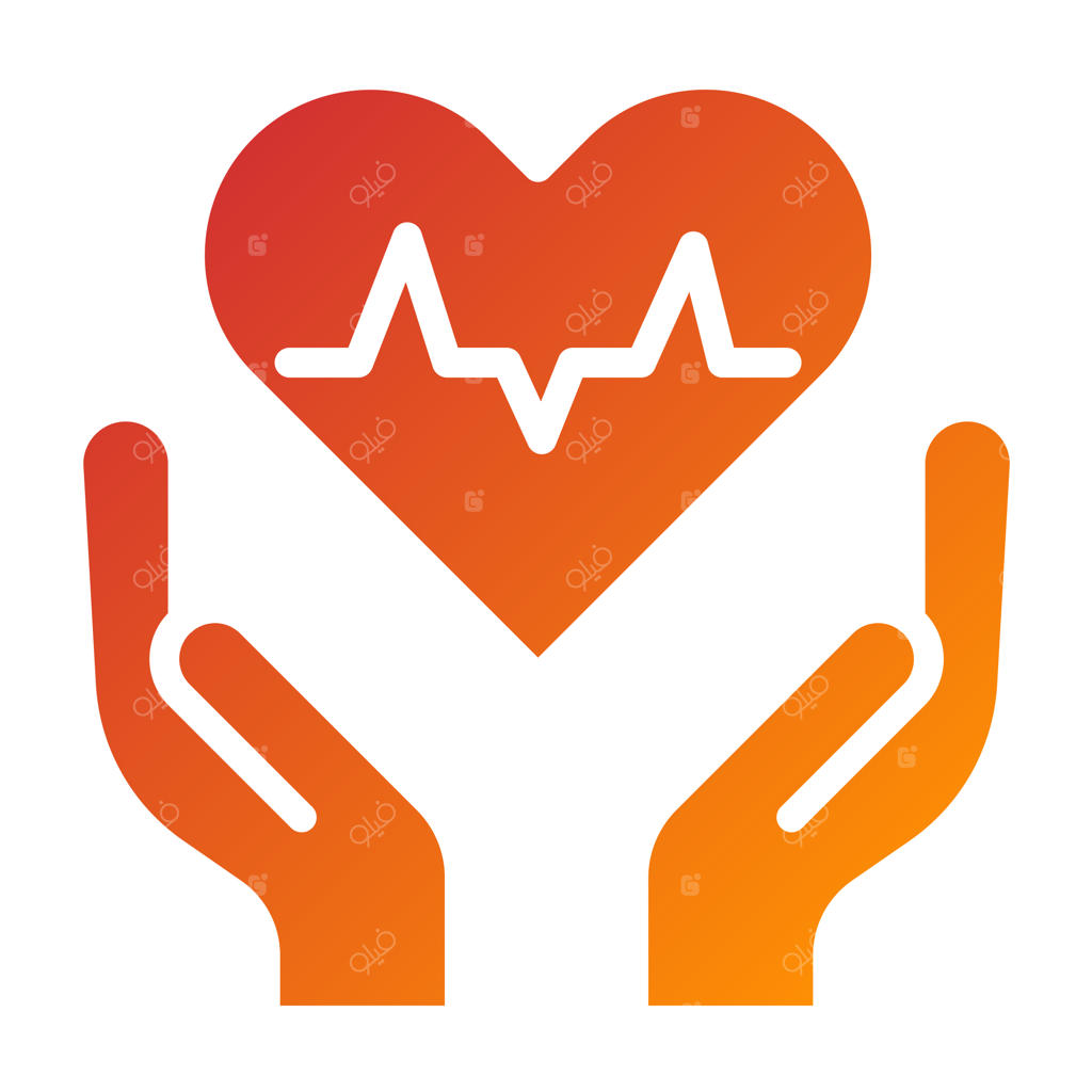 طرح وکتور سلامت و تندرستی به سبک آیکون