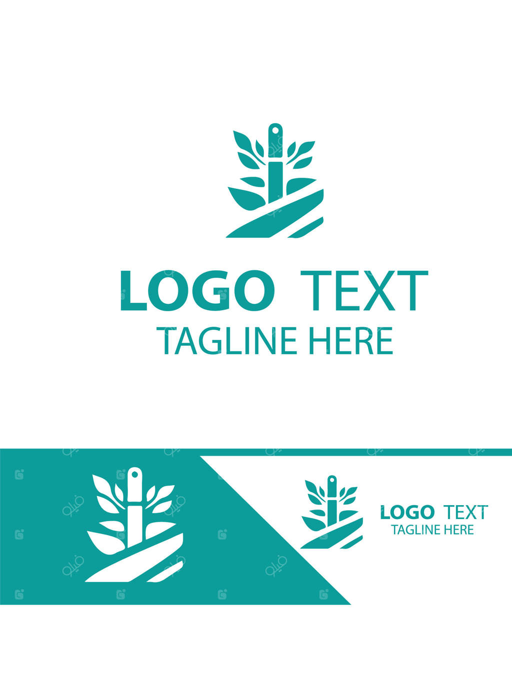 لوگوی باغبانی باغ‌های باد بلوم