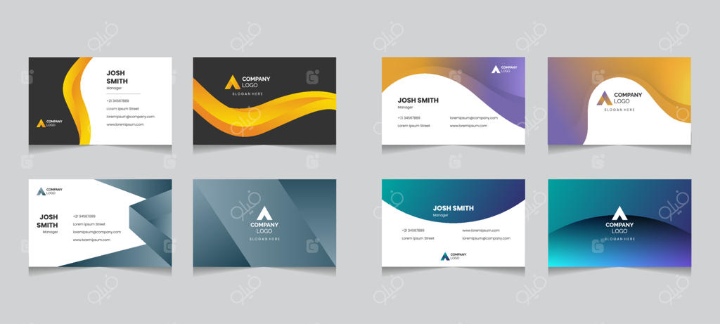 قالب کارت ویزیت مدرن