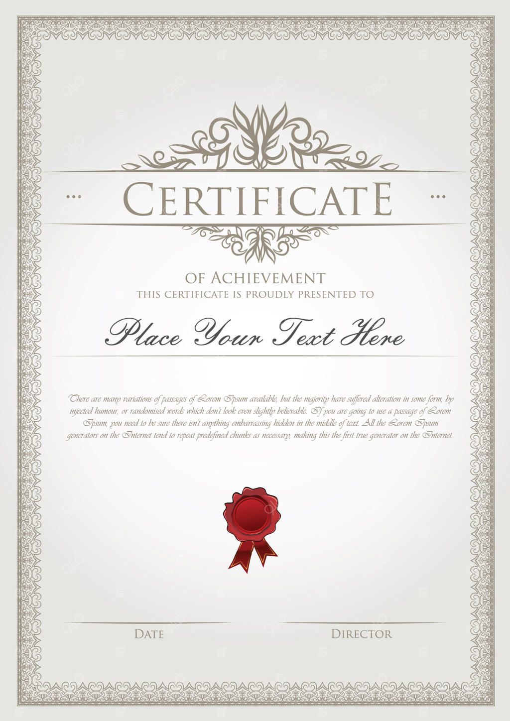 الگوی عناصر گواهی‌نامه