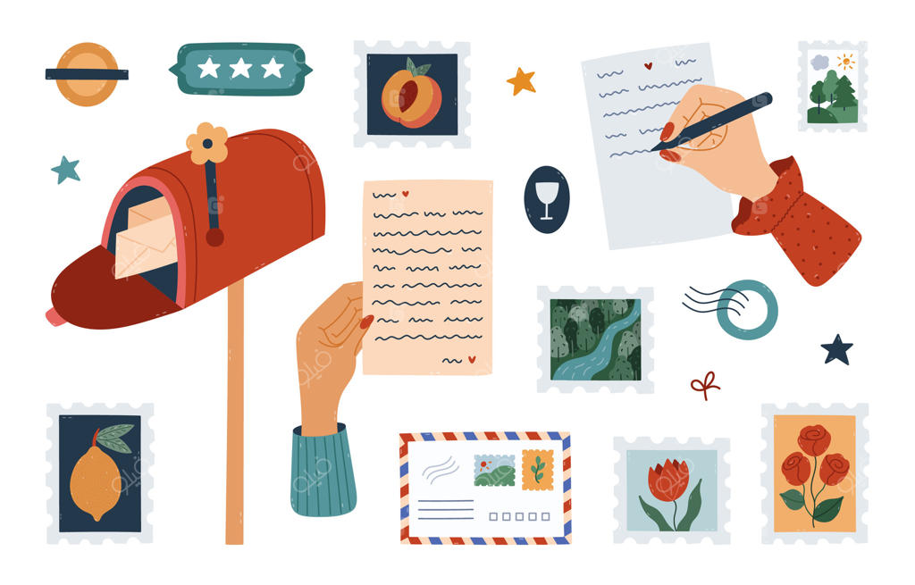 تصویرسازی خلاقانه‌ی صندوق پستی