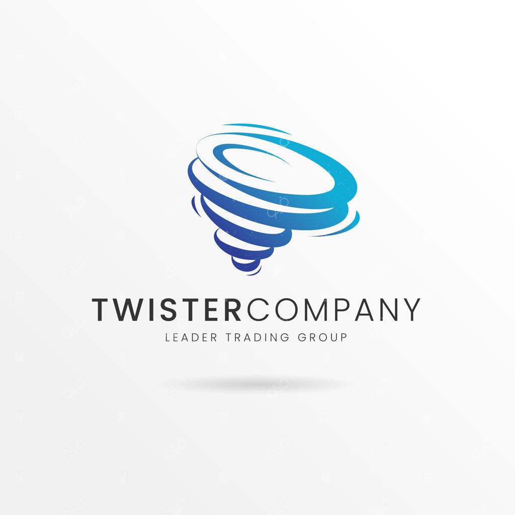 قالب حرفه‌ای لوگوی طوفان