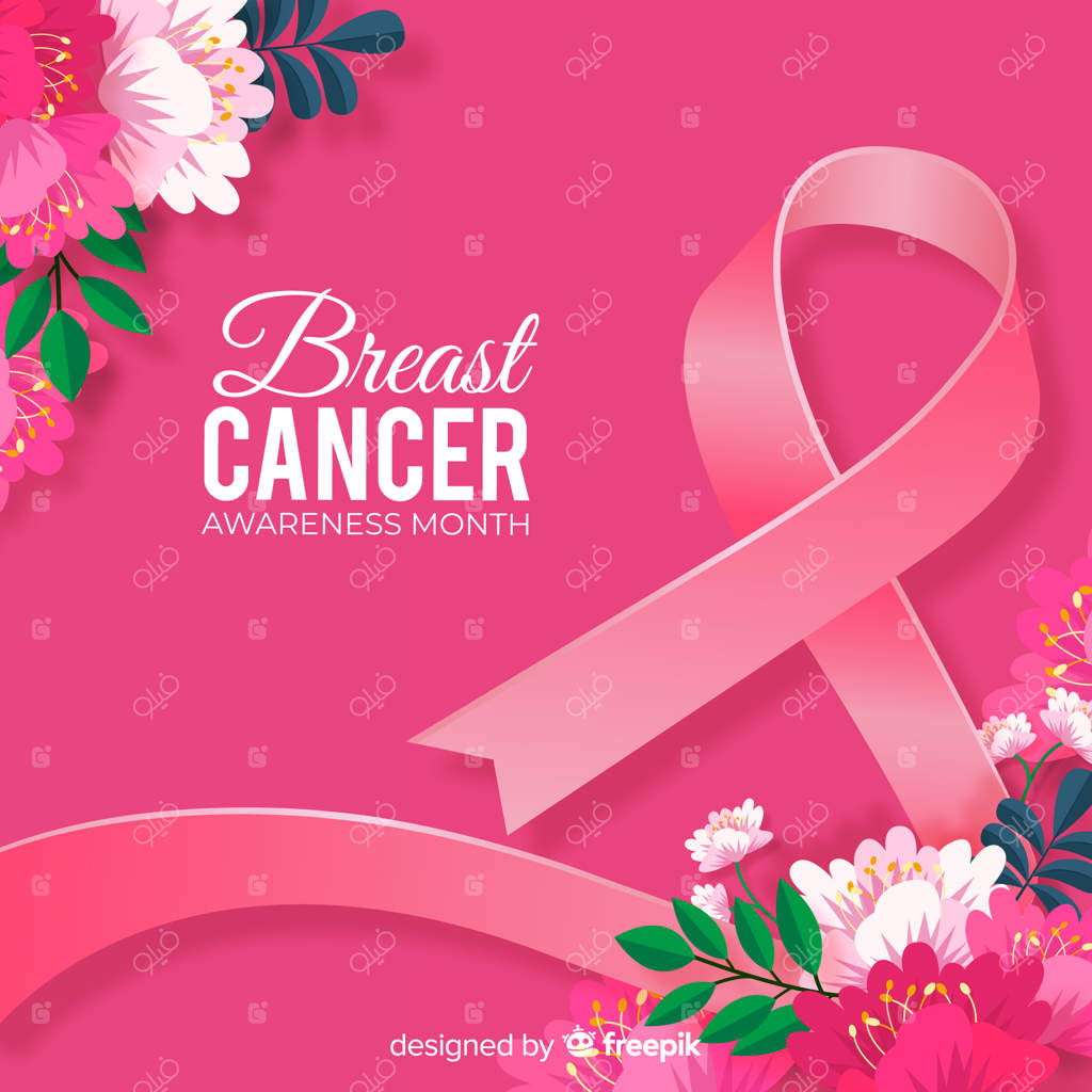 روبان آگاهی از سرطان پستان به صورت واقع‌گرایانه