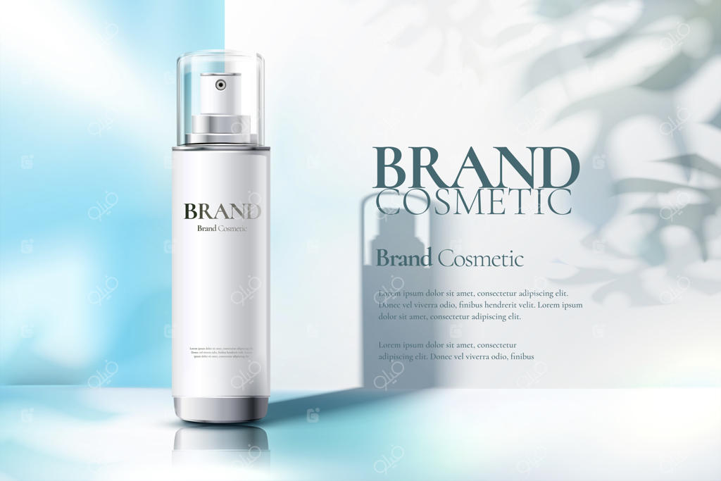 آگهی‌های بطری اسپری آرایشی