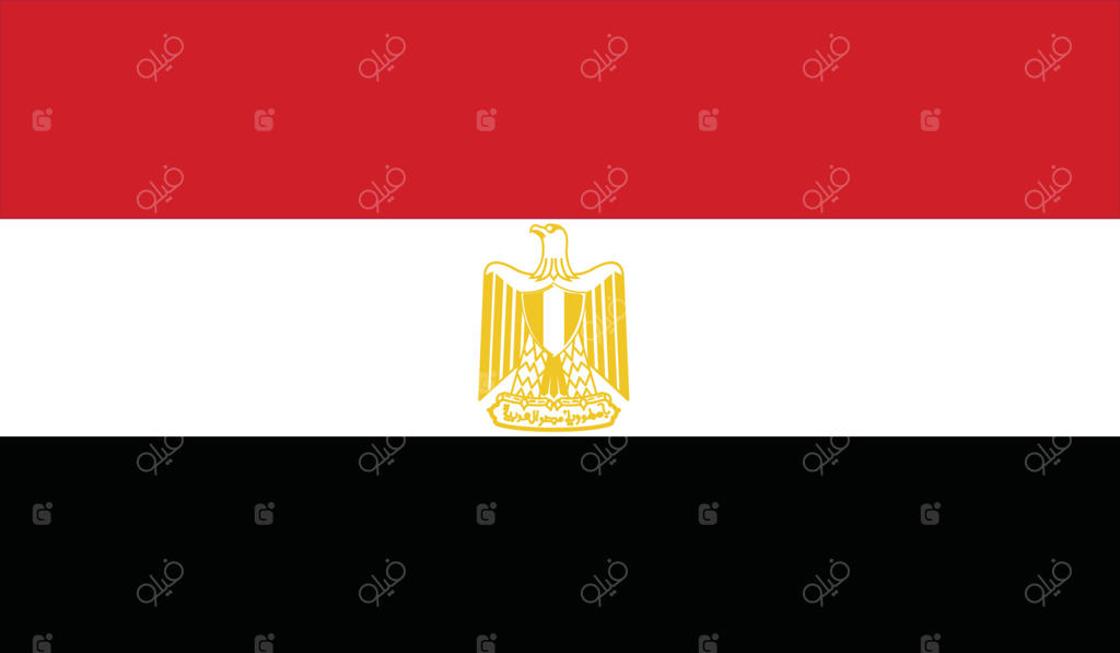 تصویرسازی وکتور پرچم مصر
