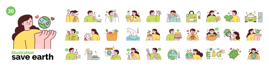 فعالیت‌ها برای حفاظت از محیط زیست: اقدام‌ها و سیاست‌ها برای حفاظت از طبیعت و حیوانات در معرض خطر. مجموعه جامع.