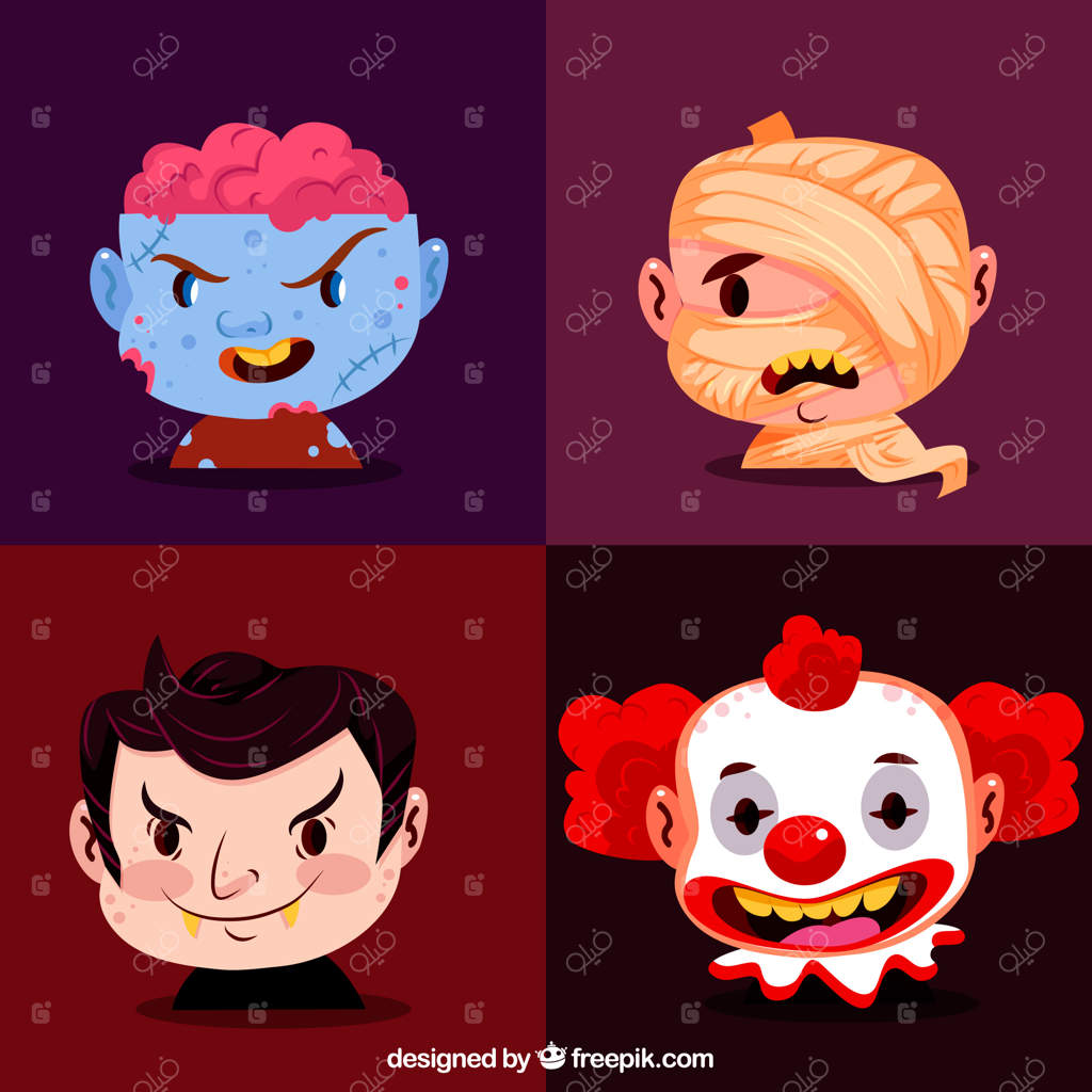 مجموعه کلاسیک لباس‌های هالووین