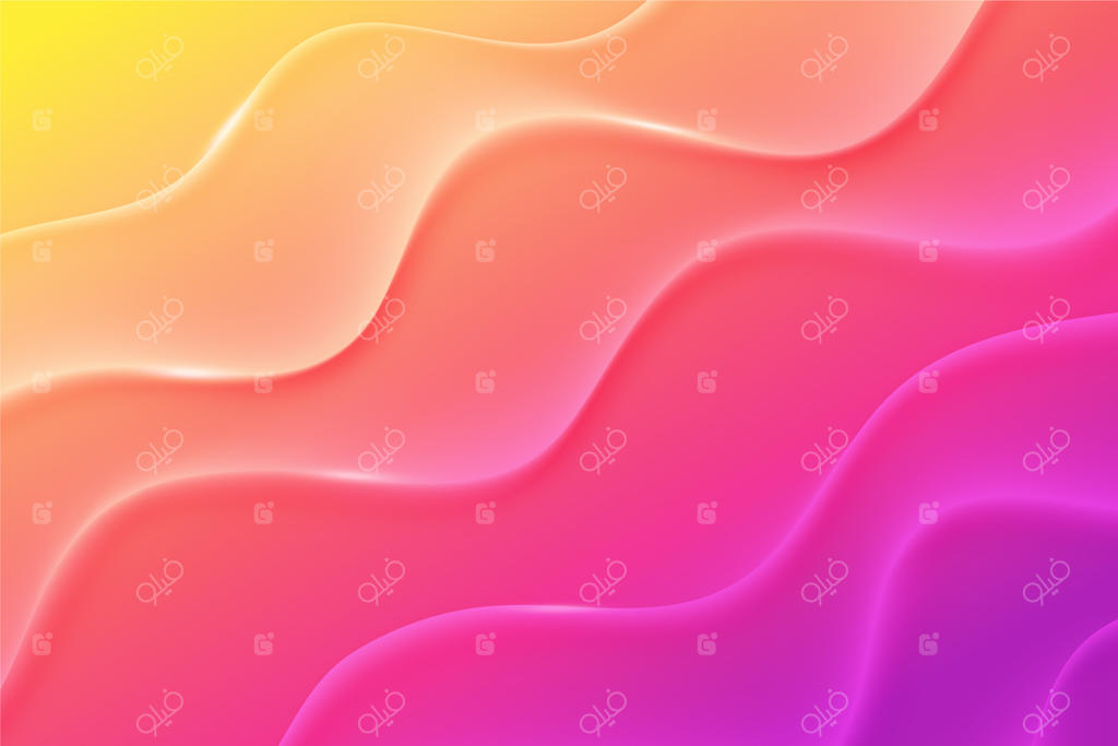 پس‌زمینه گرم گرادینت