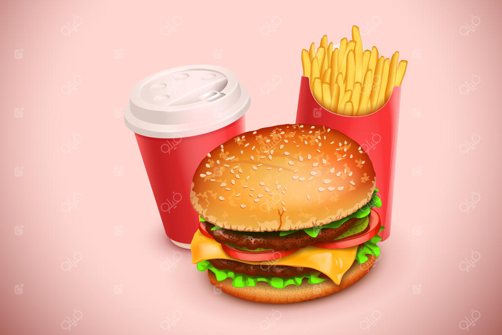 تصویر همبرگر