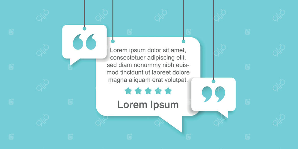 نمونه قاب نقل قول به صورت آیکون تخت. حباب گفتاری خالی - برداری مجزا. نشانه جعبه متن برای مفهوم کسب و کار.