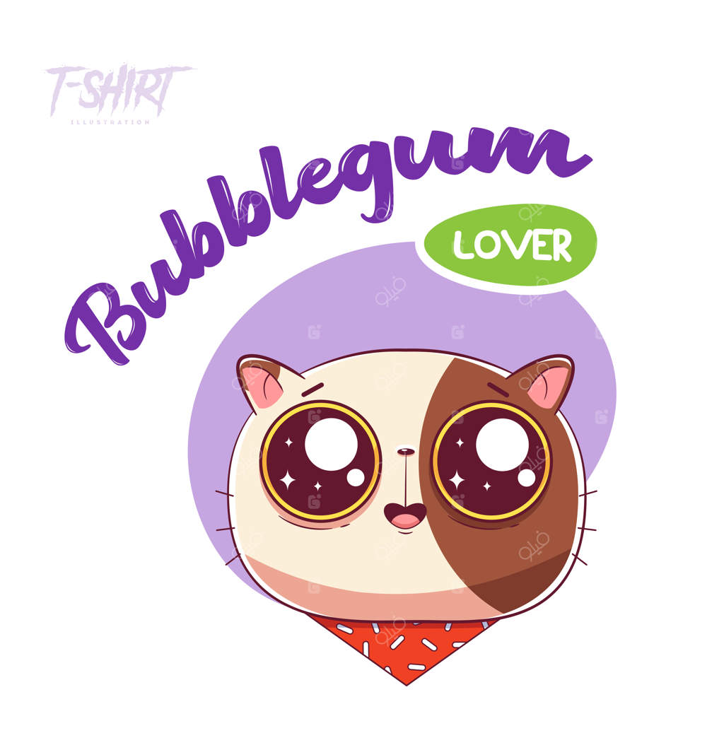 طرح گربه شیرین‌دوست بر روی تی‌شرت‌ها، سویشرت‌ها، قاب‌های موبایل و سوغاتی‌ها