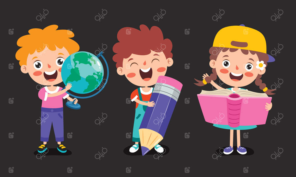 مفهوم آموزش: بچه‌های مدرسه و لحظات طنز‌آمیز