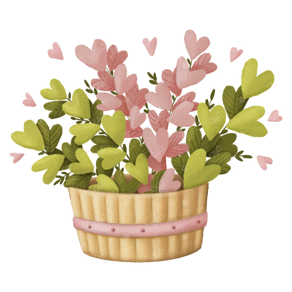 تصویرسازی گل‌های ولنتاین زیبا