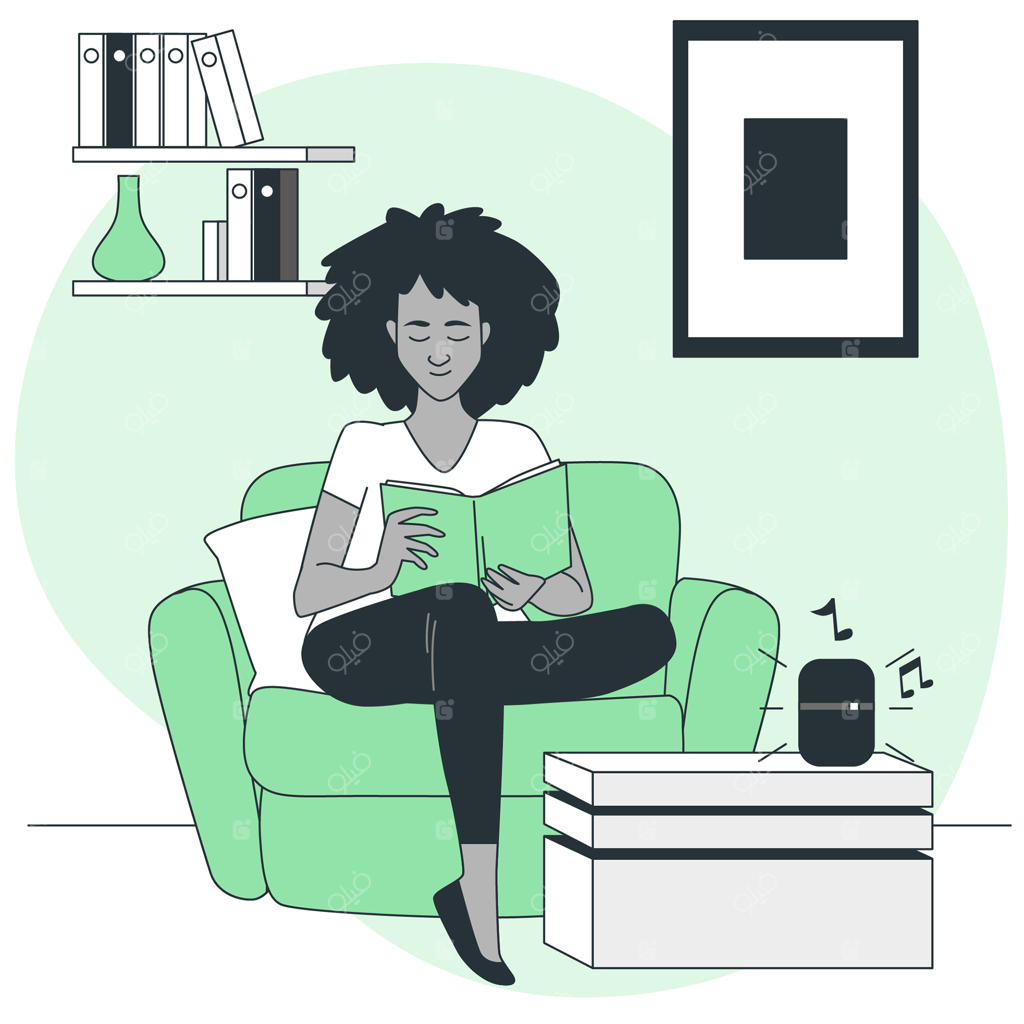 تصویرسازی مفهومی بلندگوی بی‌سیم