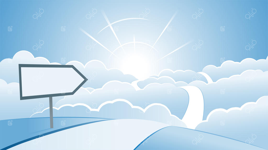 آسمان و جاده‌ای به سوی بهشت