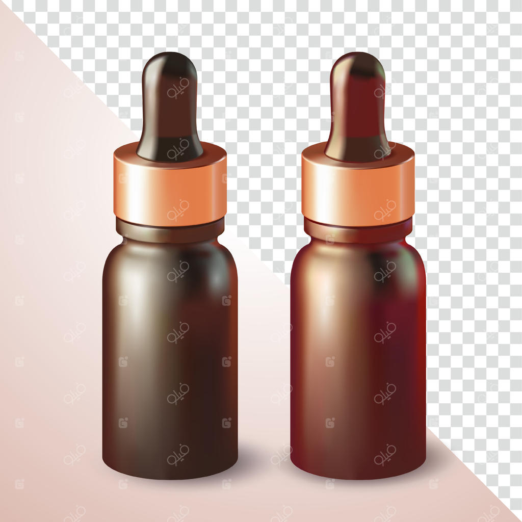 بطری سرم سه‌بعدی، ایده‌آل برای لوازم آرایشی و تبلیغات