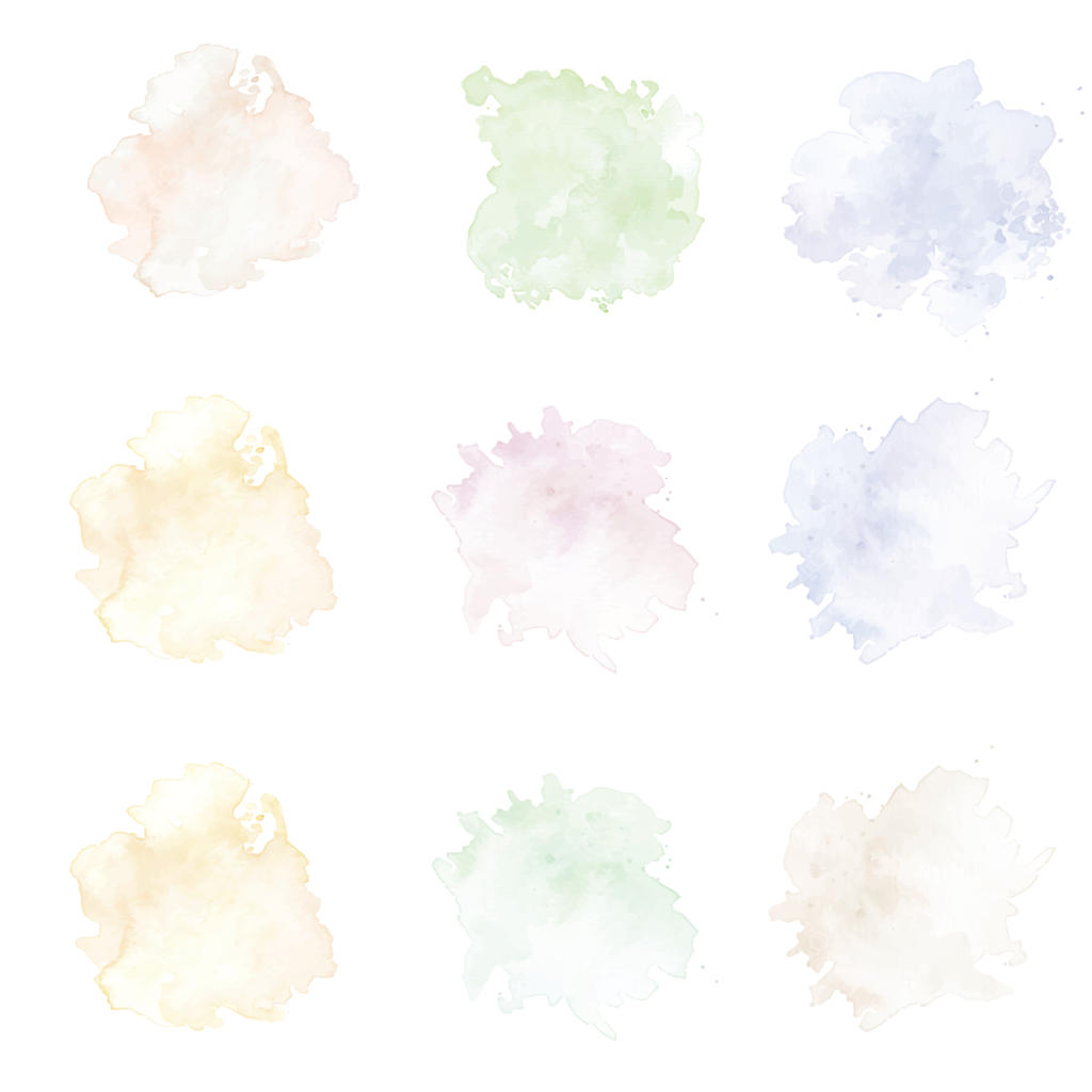 مجموعه وکتور آبرنگی وینتیج و ظریف