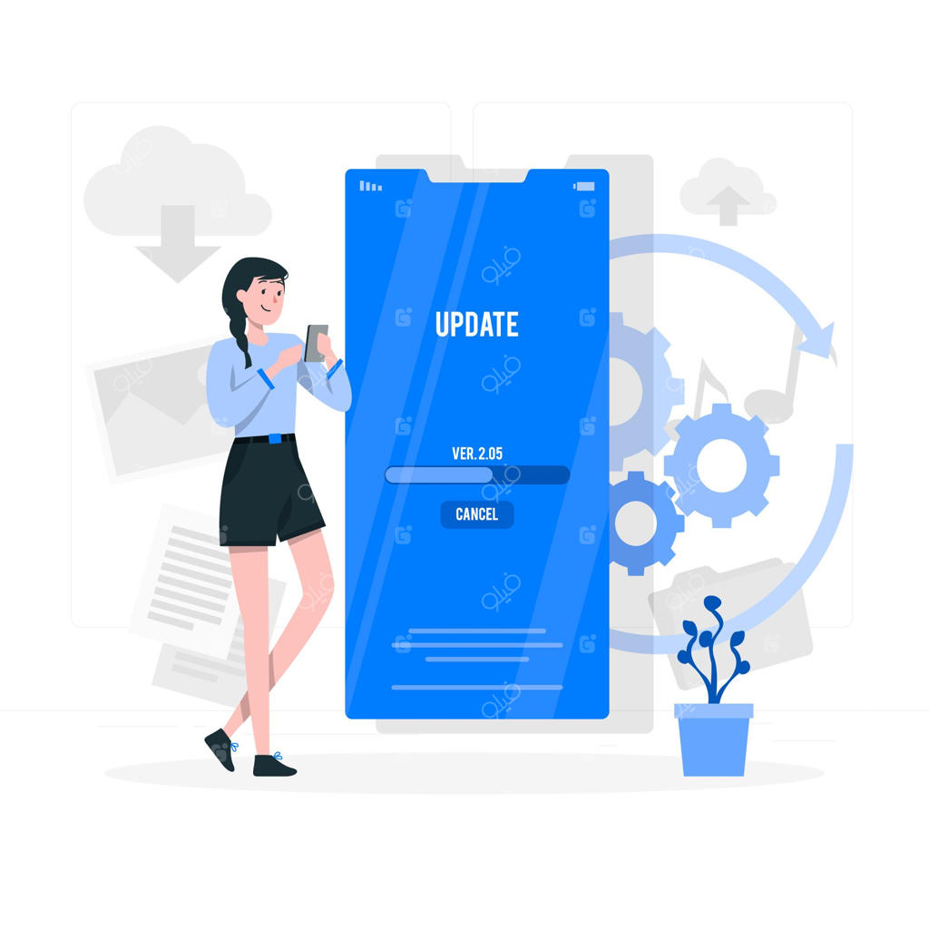 تصویرسازی مفهومی به‌روزرسانی