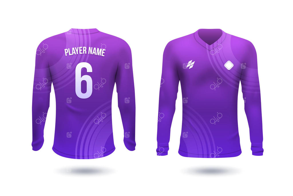 لباس‌های فوتبال با شماره برای بازیکنان