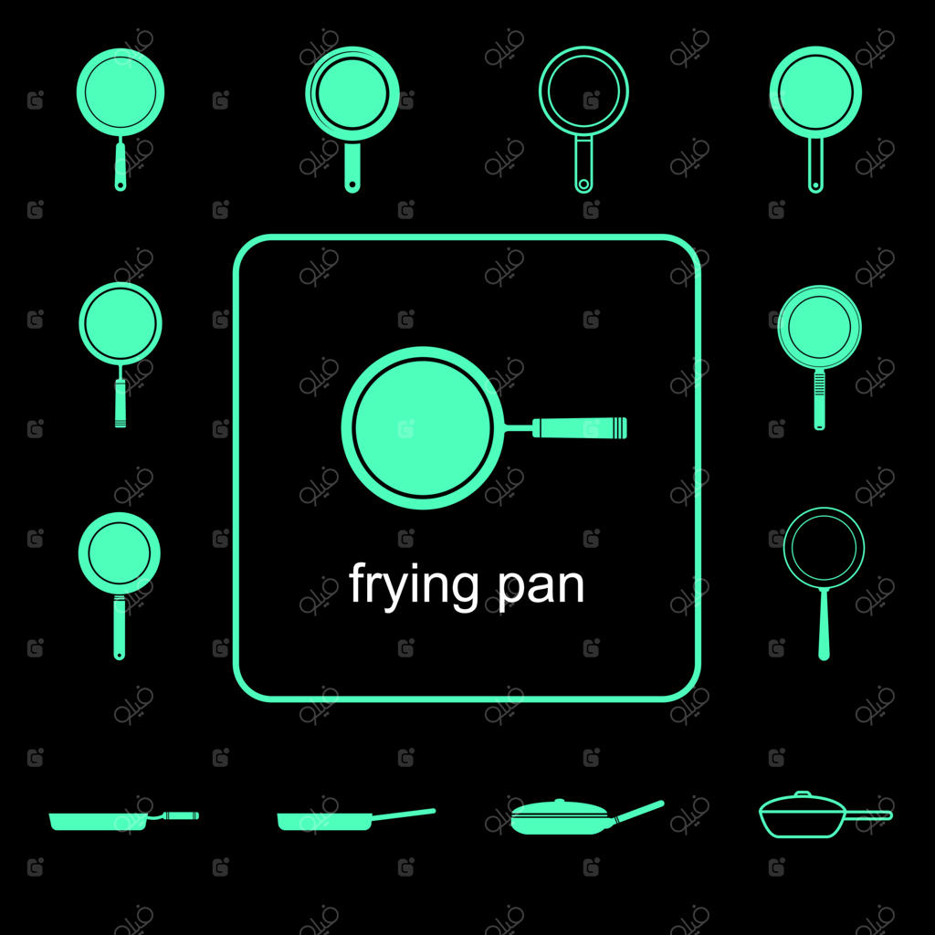 نمادهای مرتبط با آشپزخانه و غذا