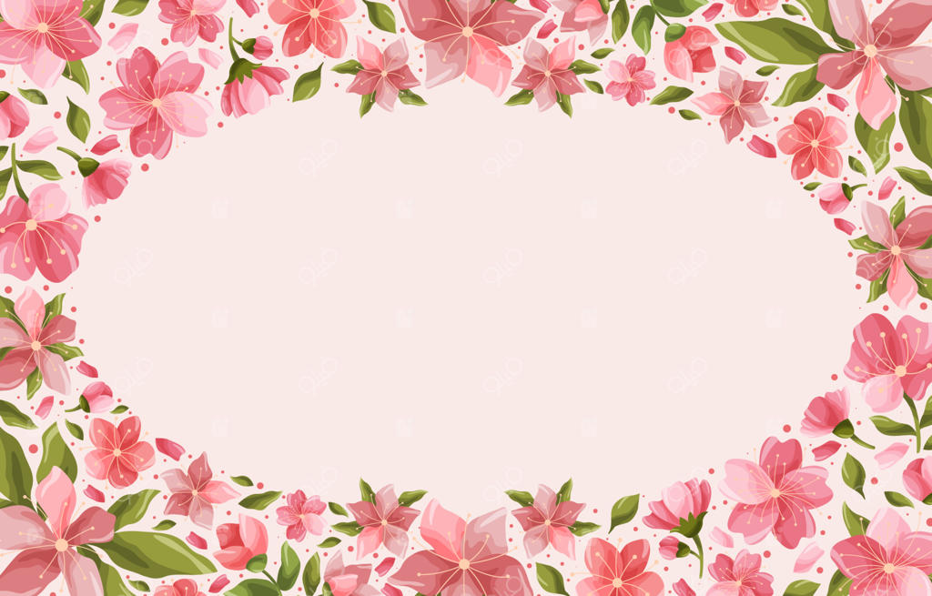 پس‌زمینه گل‌های شکوفه هلو