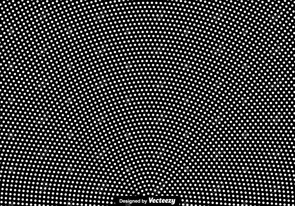 پس‌زمینه وکتور نقطه‌ای سفید