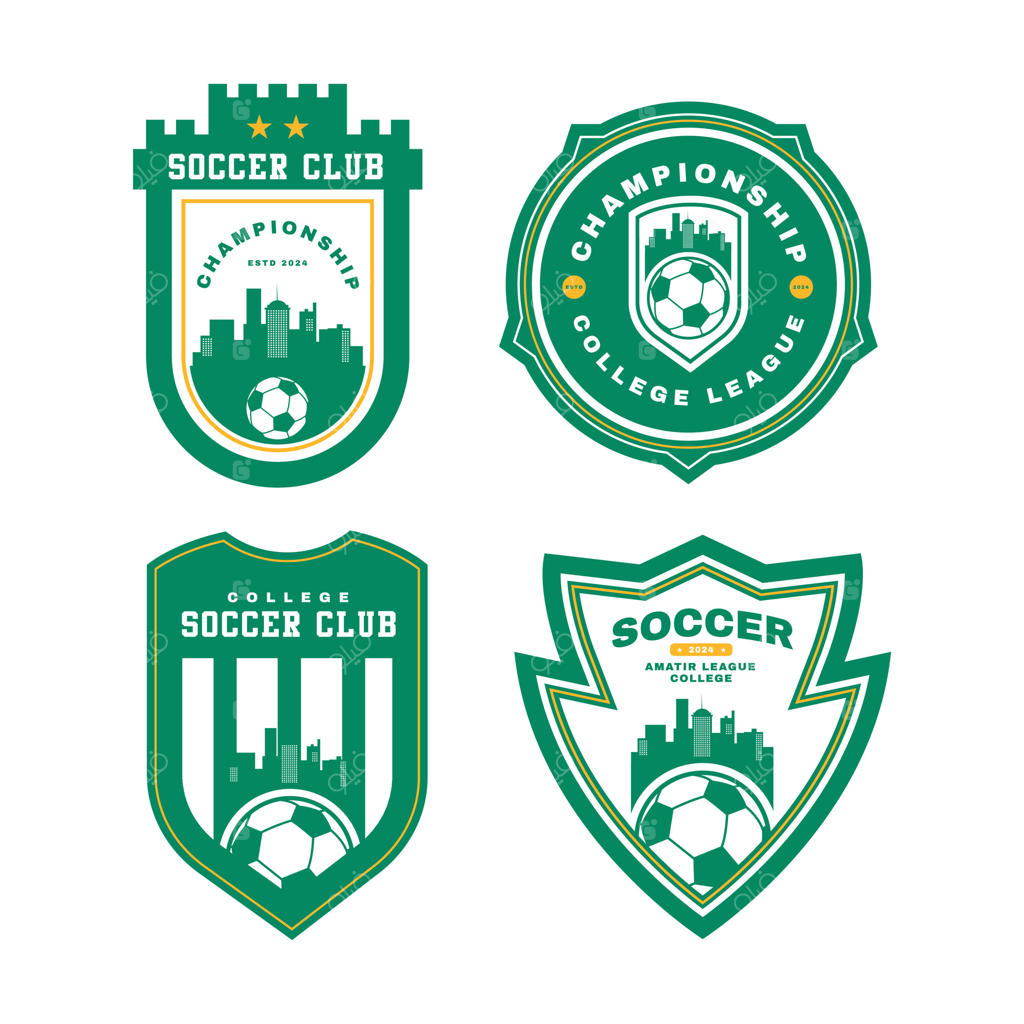 لوگوهای قهرمانی باشگاه های فوتبال برای لیگ دانشگاهی