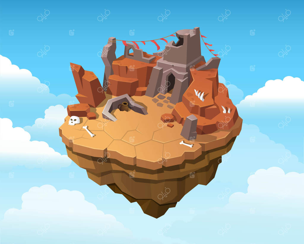 جزیره معبد ویران‌شده