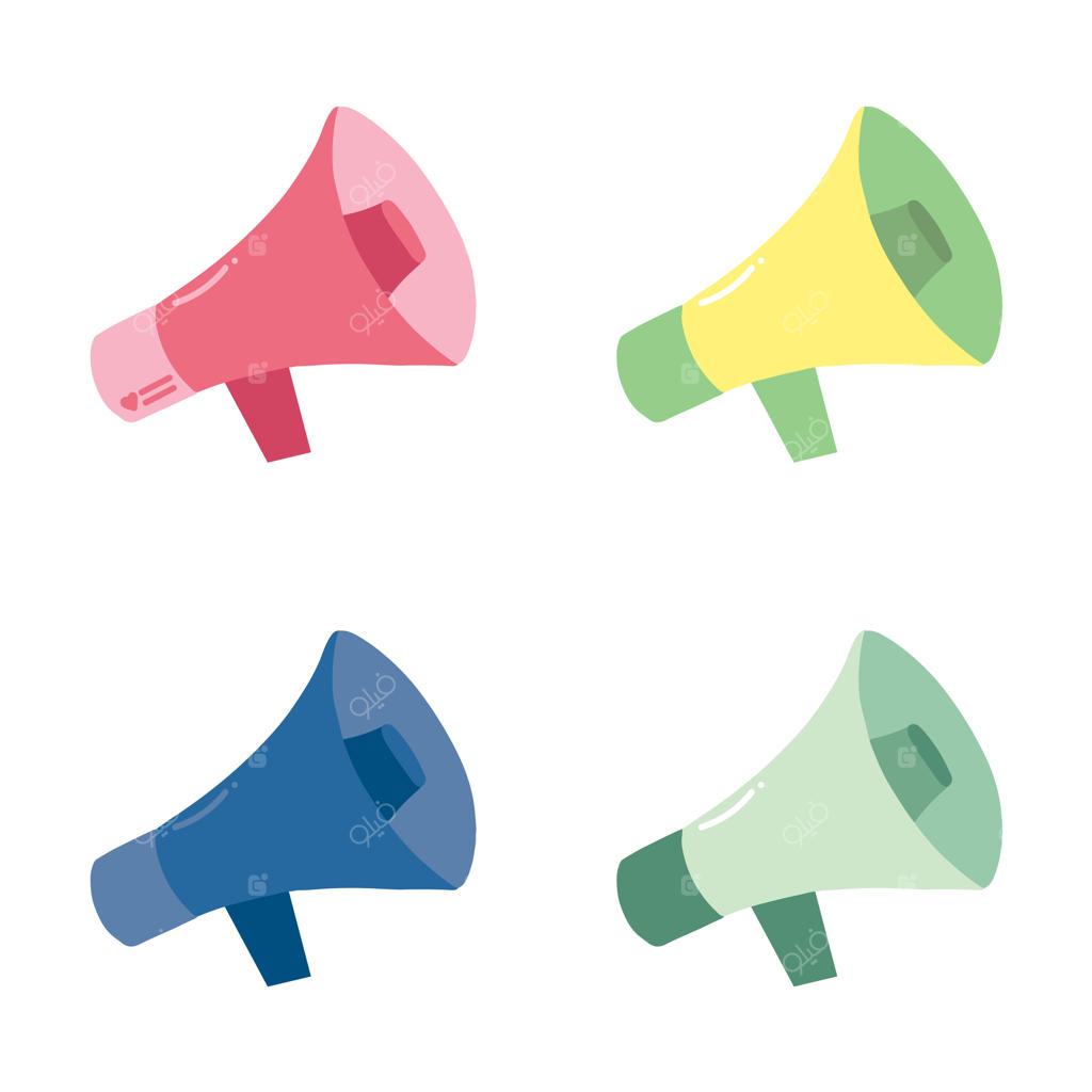 بلندگوهای رنگارنگ برای اطلاع‌رسانی و ارتباطات